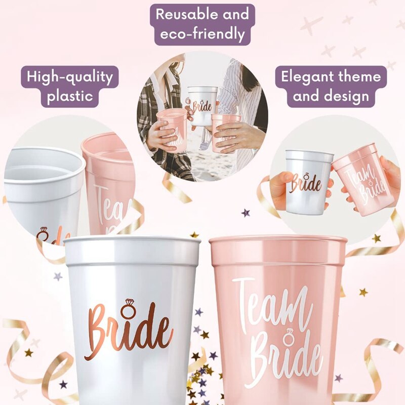 Wedding Party Bachelorette Party - 1set Party Plastic Shower Gift