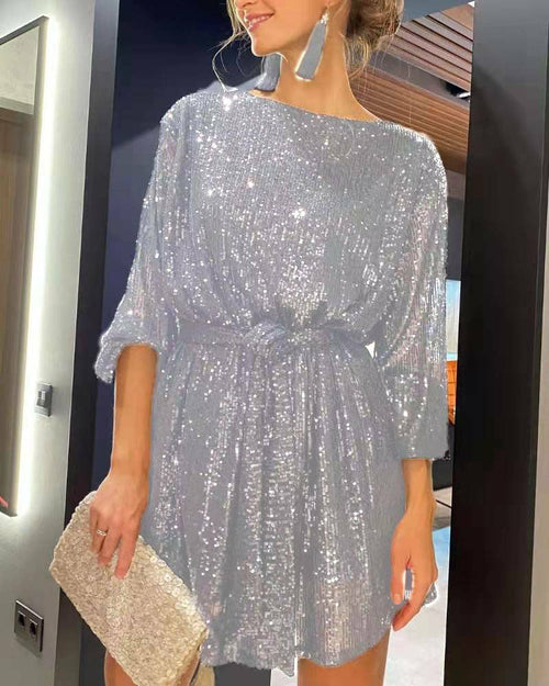 Sparkling Sequin Party Dress